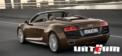 Audi: премьера родстера R8 Spyder