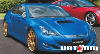Купе Subaru окажется мощнее «близнеца»